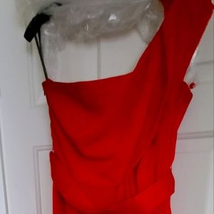 Red Bridesmaid Dress